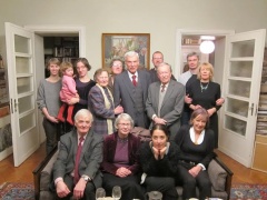 Gerutai Paleckytei - 80 metų sukaktis. Susirinko šeima